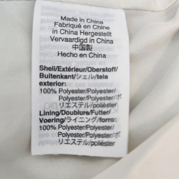 J. Crew Mercantile Elastic Waist Vertical Stripe Midi Skirt Side Pockets 6 - Picture 6 of 6